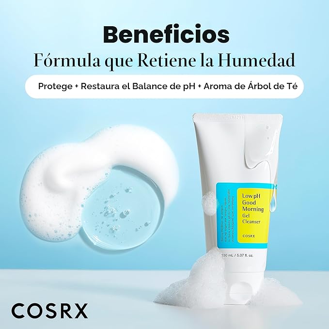 COSRX Low pH Good Morning Limpiador facial en gel 150 ml