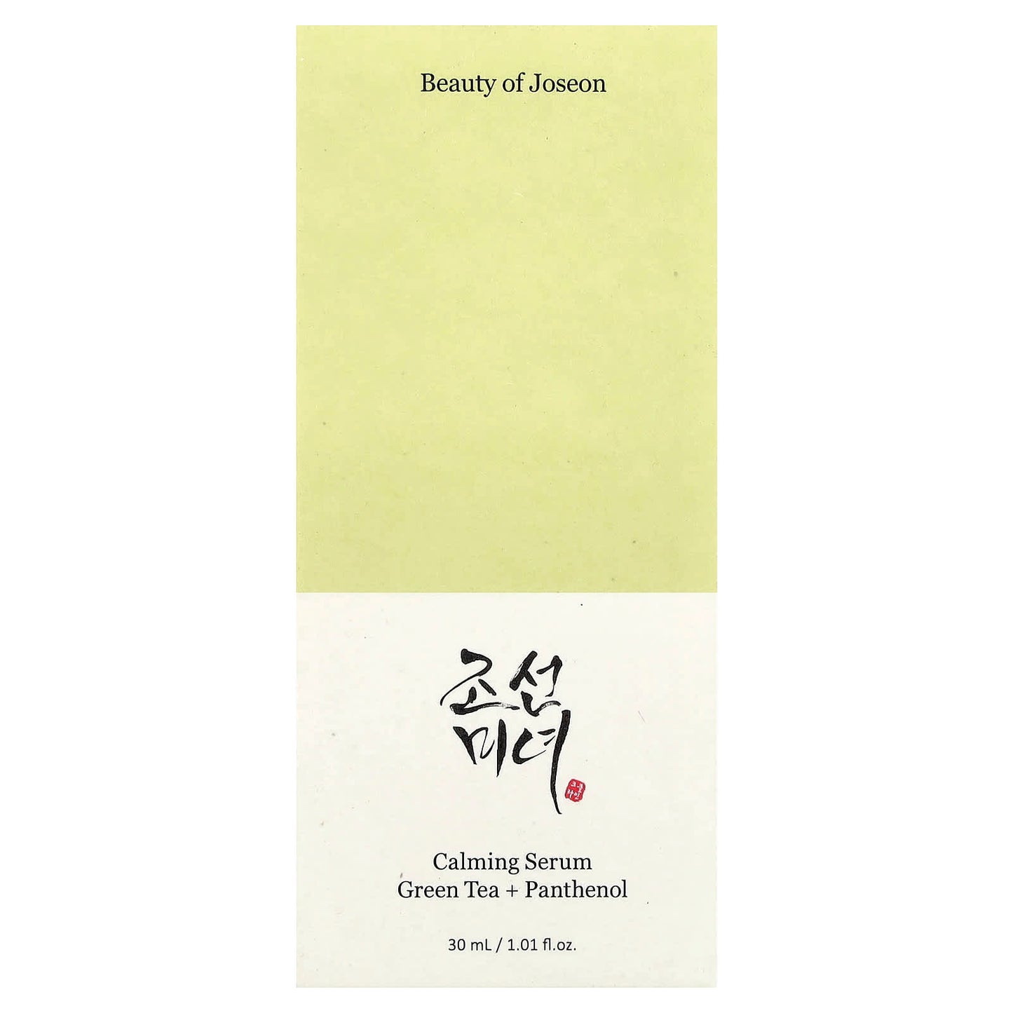 Beauty of Joseon Calming serúm: Green tea + Panthenol