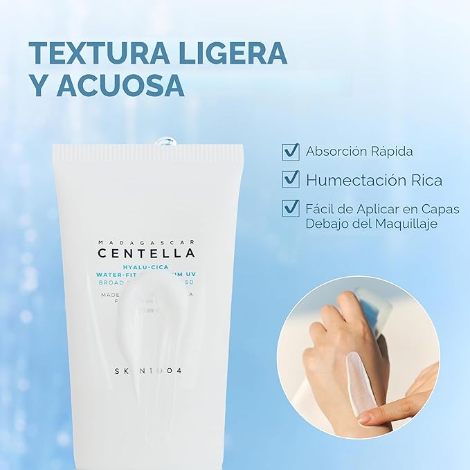 SKIN1004 Madagascar Centella Hyalu-Cica Water-Fit Sun Serum SPF50+ PA++++