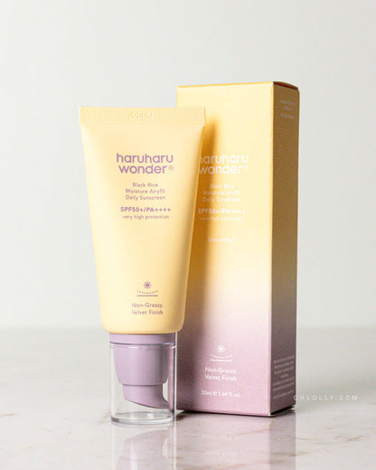 Haru haru Wonder Black Rice Moisture Airyfit Daily Sunscreen 50ml